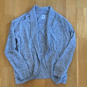 GAP girls Heather Gray Cardigan.  Size S 6/7